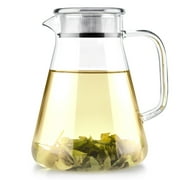 Teabloom Ceylon One-Touch Glass Tea Maker
