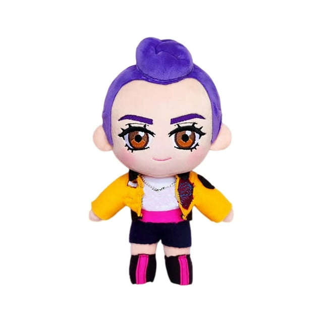 K-Pop: Demon Hunters, Rumi Kpop Demon Hunters Stuffed Doll,Plush Soft Toy Birthday Gift Plush Doll, Suitable For Children And Teenagers