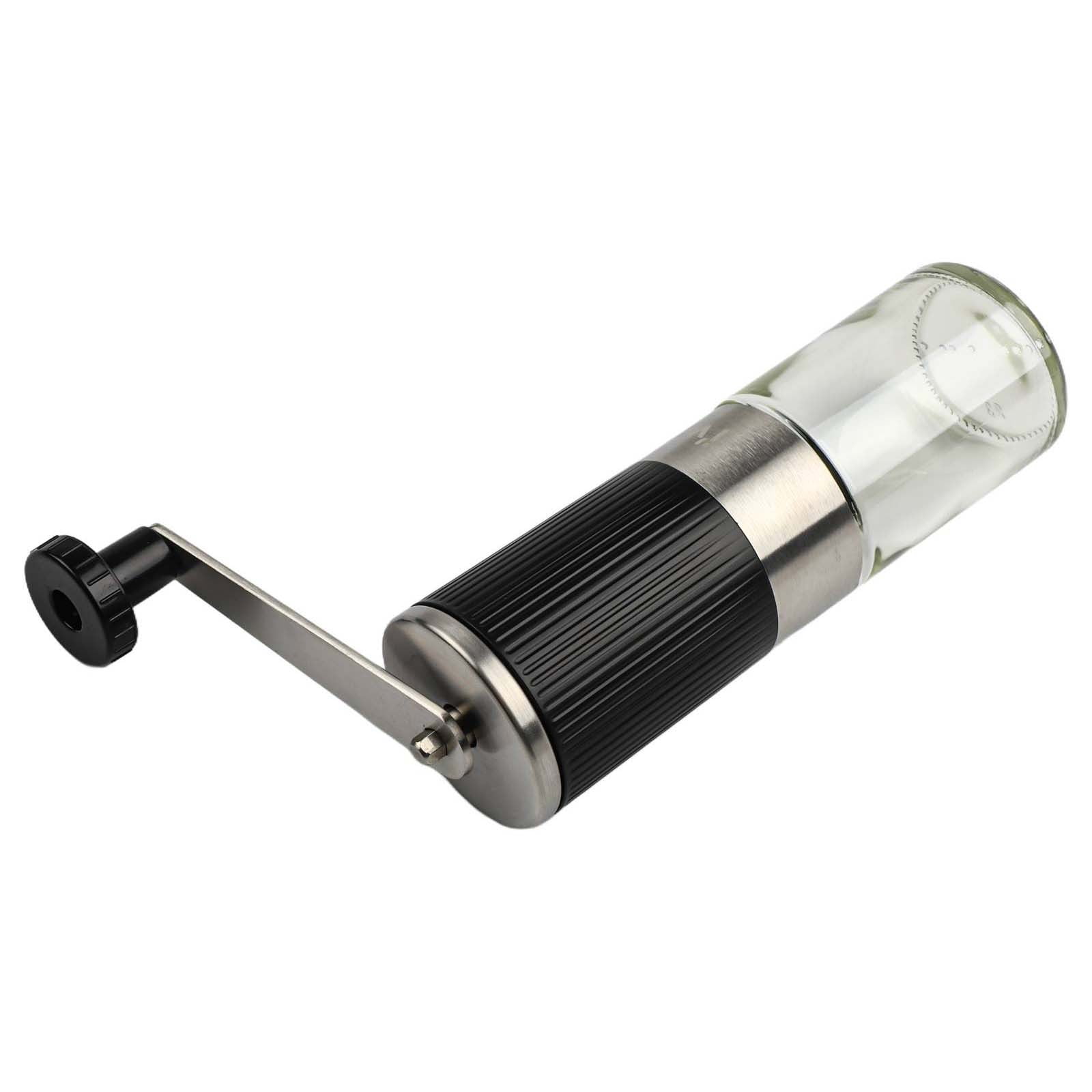 Stainless Steel Manual Coffee Grinder, Adjustable for Espresso,Drip Coffee