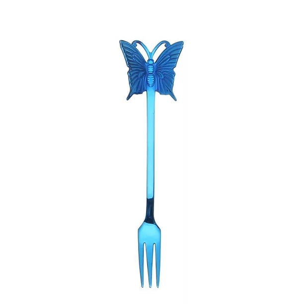 XWSHYW Cucharas Cuchara de Acero Inoxidable Postre Pastel Juego de Té Cuchara de Café Kitch