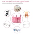 thumbnail image 3 of Bedside Storage Caddy, Bed Organizer Bed Storage Pocket Bedside Organizer Hanging Bed Storage Caddy for College Dorm Room, Hospital Bed Rails, Baby Bed, Camp, 3 of 7