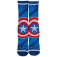 thumbnail image 2 of Captain America Shield Crew Socks, 2 of 2