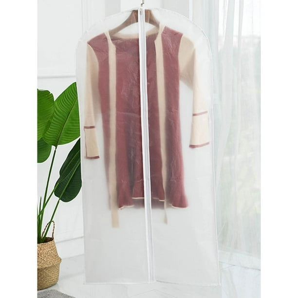 Norbi Moth Proof Garment Bags,Garment Cover, 8 Pack Clear Garment Bags