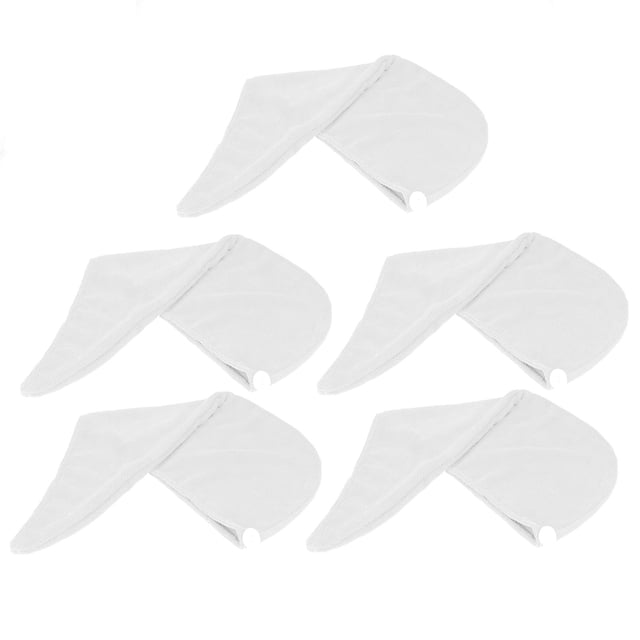 Envolta de Toalla Para El Cabello Rápido, Sombro de Cabello Seco de 5 Piezas Fácil de Usar, Para Acamp Yoga