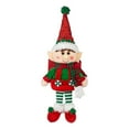 thumbnail image 2 of Dserfhy Christmas Cartoon Doll Curtain Buckle Plush Elf Boy/Girl Curtain Tieback Hold Back Fastener for Xmas Holiday Home Window Decoration, 2 of 8