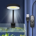 thumbnail image 2 of LED Aquarium Light, Grow Light Aquarium Plant Lighting Rotatable Clip On Lamps for Small Fish Tank, Landscape Lighting (Black), 2 of 6