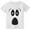 White, variant on Tstars Silly Ghost Face Halloween Easy Costume Kids Spooky Shirt 4T White