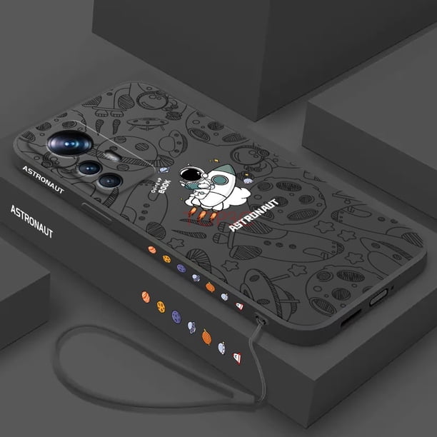 Funda Redmi Note 12S/Note 12 Pro/Note 11/Note 11S/Note 10 Pro/Note10S/Note 9/Note 9S/Note12 4G Nasa Astronauta Funda Para Teléfono TKA