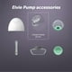 thumbnail image 4 of Sacaleches Breast Shield Elvie de 24 mm, 2 unidades, sin BPA, 4 of 4