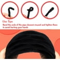 thumbnail image 4 of 120pcs Black Pipe Cleaners Bump Pipe Cleaners Chenille Stems Craft Supplies Bending Plush 13mm x 12 inch for Creative Handmade DIY Art Craft, 4 of 5