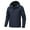 Navy, variant on Men's Hooded Softshell Jacket Water-resistant Insulated Windbreaker Winter Warm Fleece Lined Rain Shell Jacket Light gray L