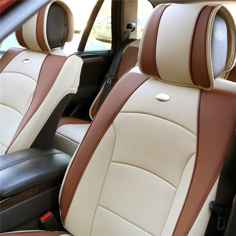 Cream car seat protector 2025