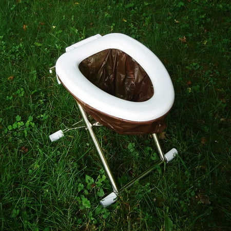 The Portable Camping Travel Toilet - White