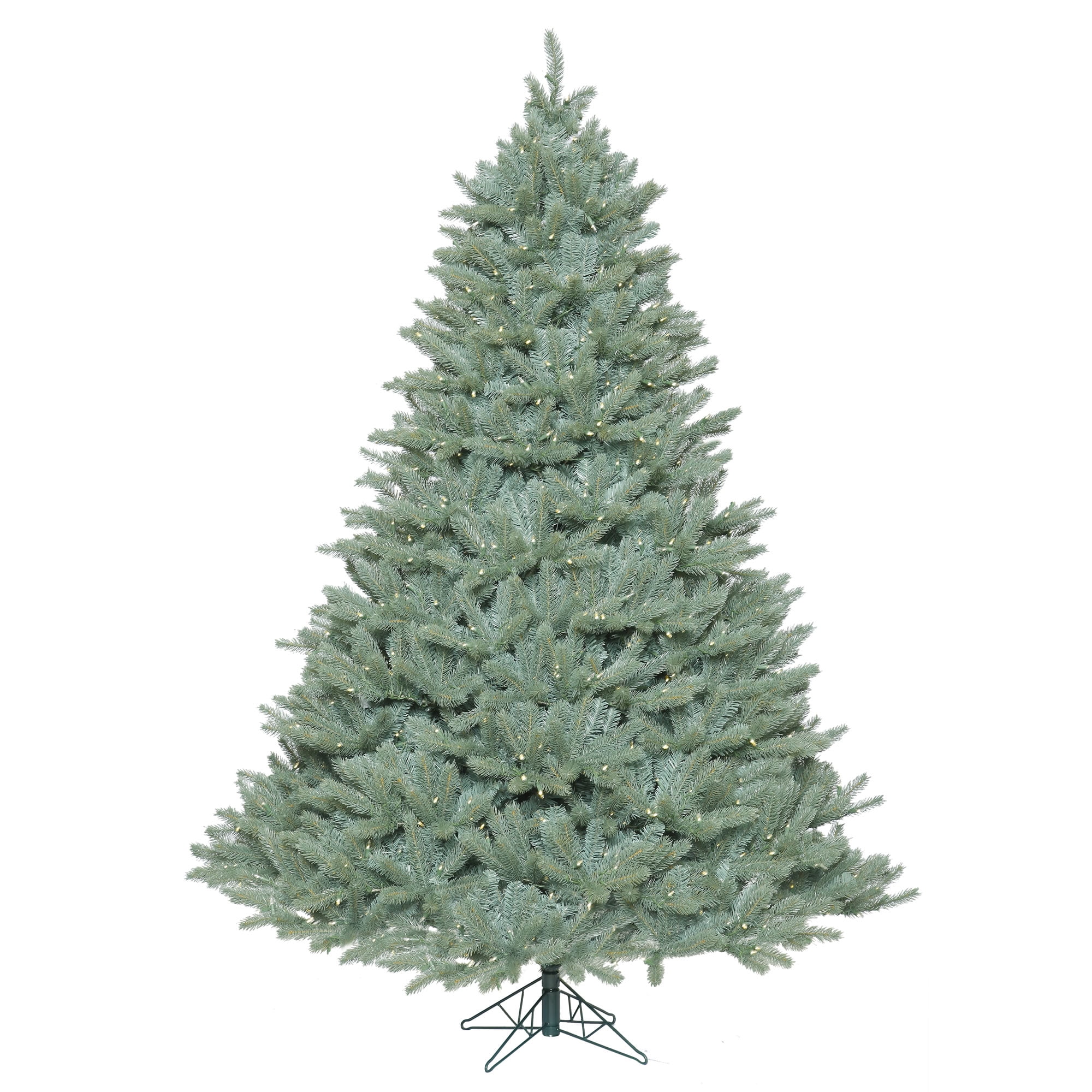 Classic Blue Spruce 5.5ft Candlelight Clear LED Artificial Christmas Tree NEW 