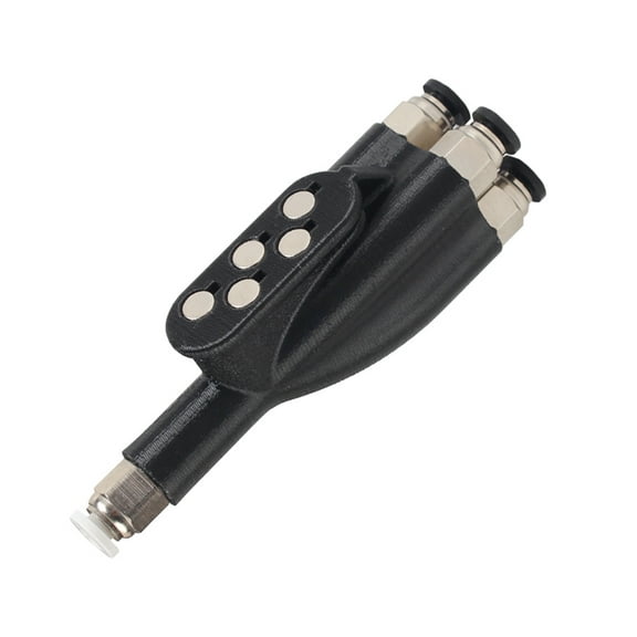 4-in-1 PTFE Adapter Material Pipe Expansion Port AMS Connect 4 Feeding Modules 3D Printer Part for Bambu Lab X1 X1C P1S P1P