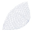 thumbnail image 2 of Fishing Net, Outdoor Fishing Net Fly Fishing Landing Net Clear Rubber Replacement Mesh Bag Rubber Fishing Net, 2 of 8