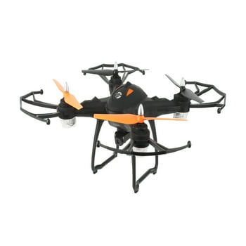 Vivitar 360 Skyview 2 GPS Aerial Camera Drone, 1000ft Range, Remote Control, Black