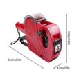 thumbnail image 5 of Miman Mx-5500eos Handheld 8-Digit Price Label Machine with Label Roll and Ink Roll., 5 of 5
