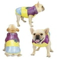 thumbnail image 4 of y acogedor para proteger de para perros, , chaleco cálido de invierno, chaqueta impermeable, tela a prueba para caniches Ch Yellow_XXL Colco Perro Bulldog Abrigo, 4 of 8