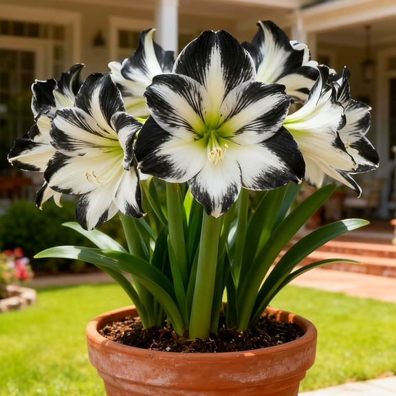 Amaryllis, Low Maintenance - Easy Grow - Ideal for Beds Borders, Plant Pots & Planters