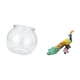 thumbnail image 5 of Pecera Pequeña Transparente, Adorno Para El Hogar, Cuenco, Jarrón, Mesa, Dormitorio, Escritorio, Sala De Estar, Decoración Del Hogar, Escultura De Pavo Real, Figurita, Adorno Decorativo Para, 5 of 8
