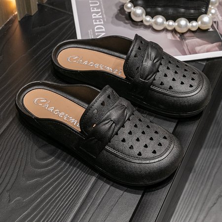 

SD-8801 Baotou Women‘s Slippers [Strictly Selected] Non-slip Slippers Soft Sole Slippers Home Slippers Sandals Thick Slippers Women‘s Shoes