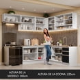 thumbnail image 5 of Cocina Integral Completa Modular Madesa Glamy 469cm BN 01, 5 of 5