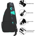 thumbnail image 5 of Sling Bag Baseball Vintage Sport Hiking Daypack Crossbody Shoulder Backpack Travel Chest Pack for Men Women, 5 of 6