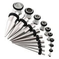 thumbnail image 3 of Mightlink 36Pcs Ear Stretching Tapers Kit Stainless Steel Ear Gauges Body Piercing Jewellery, 3 of 7