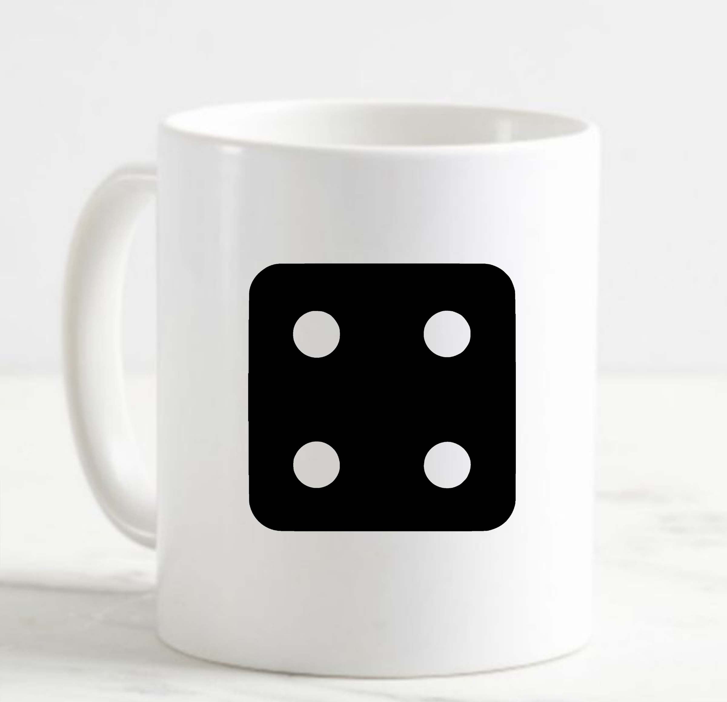 Coffee Mug This Is How I Roll Dice Funny Game Bet Casino White Cup Funny  Gifts for work office him her