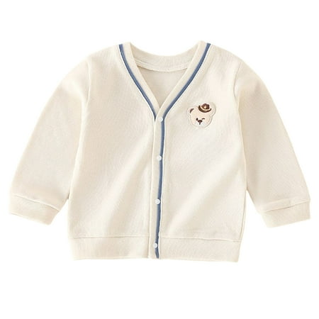 

Busydd Baby Girl Winter Clothes Toddler Boy Sweater Fashion V Neck Button Long Sleeve Girls Sweaters Children s Cotton Cardigan Sweaters Toddler Unisex Baby Winter Clothes 2-7 Years