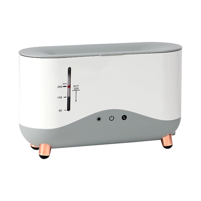 Humidificador de aire,Pequeños humidificadores de vapor frío escritorio dormitorio hogar,Difusor de aroma de aceite esencial de llama Luz nocturna,Humidificador para bebés Adultos Sala de
