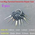 thumbnail image 4 of Kenally Juego de herramientas para quitar terminales de coche de 18/11/8 Uds. De acero inoxidable para coche, extractor de pasadores, accesorios de Artesanía 8 piezas Kenally GJ2813-02B, 4 of 6