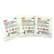 3M 4298 Adhesion Promoter, for Acrylic and Rubber Based Tapes, Liquid Primer, 3 Pack of Sponge