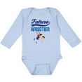 thumbnail image 3 of Inktastic Wrestling Future Wrestler Boys Long Sleeve Baby Bodysuit, 3 of 5