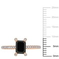thumbnail image 2 of Everly Women's Diamond 10K Rose Gold Engagement Ring, 2 of 6