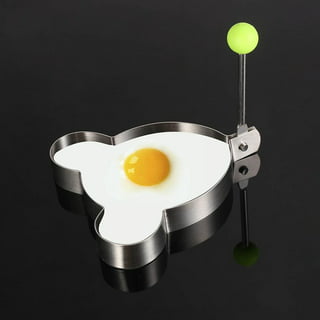 Silicone Egg Rings Round, Luxmo Non Stick Fried Egg Mold Pancakes