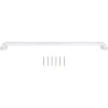 thumbnail image 5 of Grab Bar, 42 Inches, 1-1/2" Diameter, 1-1/2" Wall Clearance, Concealed Screws, White by Stone Harbor Hardware, 5 of 5