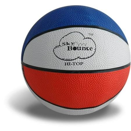 Sky Bounce 6444 6 Inch Mini Basketball Red White & Blue - Walmart.com