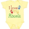 thumbnail image 3 of Inktastic I Love My Abuela Boys or Girls Baby Bodysuit, 3 of 5