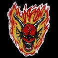 thumbnail image 2 of Netflix Infant's Stranger Things Hellfire Club Demon Logo Bodysuit, 2 of 3