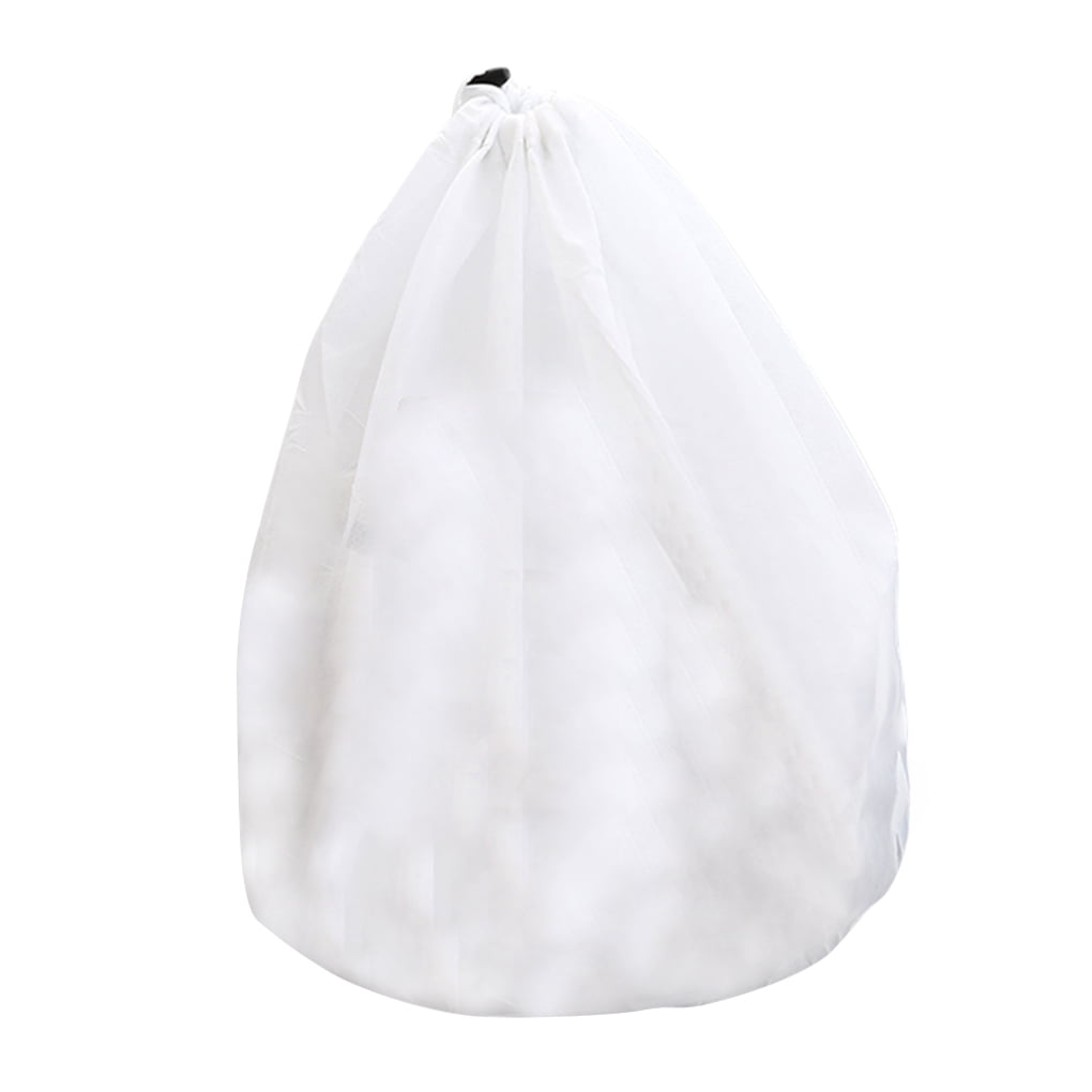 Irene Inevent Mesh Undergarment Laundry Wash Bag, White