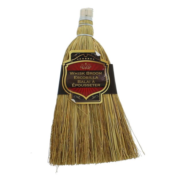 85654 1 Pack Corn Whisk Broom, Handcrafted for longlasting durability