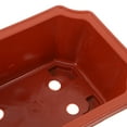 thumbnail image 3 of LABELEPH 10Pcs Wide Growing Pots in Red Plastic for Bonsai Starter Plants, 3 of 6