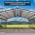 thumbnail image 6 of NETAJE 20'x40' Outdoor Heavy-Duty Metal Carport with Enhanced Base & Galvanized Steel Roof for Car, Boats and Truck, 6 of 8