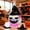 Multicolor, variant on LED Color Changing Glowing Evil Pumpkin Figurine With Wizard Hat Halloween Desktop Ambient Light Home Party Window Decor Lamp