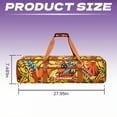 thumbnail image 2 of TELOLY Yoga Mat Bags,Oxford Cloth Yoga Bag,27.95"*7.48"*6.30" Versatile Carry Gym Bag with Yoga Mat Holder,Style3, 2 of 7