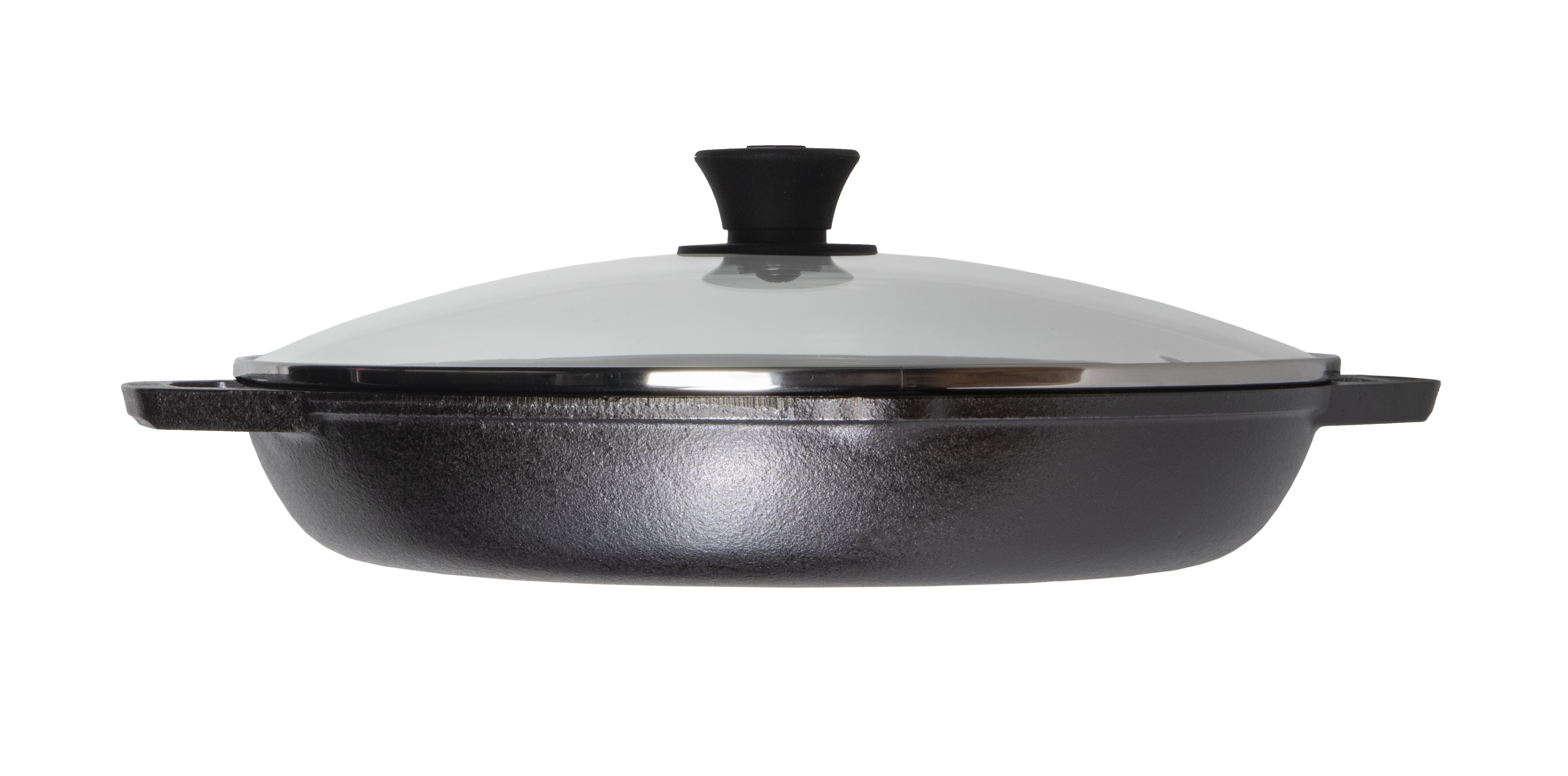 10.25 Inch Fits Lodge 10.25 Inch Cast Iron Skillets and 5 Quart Dutch Ovens Lodge Tempered Glass Lid 