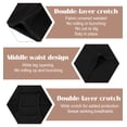 thumbnail image 2 of Loritta 8 Pack Underwear for Women Cotton Hipster Middle Waisted Women Underwear Breathable Briefs Soft Ladies Panties for Women Size S-2XL, 2 of 6