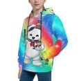 thumbnail image 2 of Cute Stay Puft Ghostbusters Youth Hoodie Long Sleeve Pullover Casual Sweatshirt Hooded Boys Girls, 2 of 9